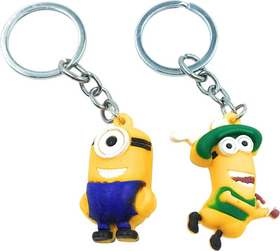 Key Era Minion Rubber Figure PackOf 2 Key Chain