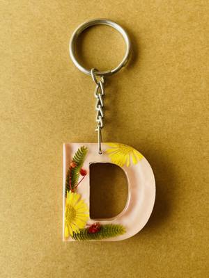 crafcan Resin Keychain | Real flowers Preserved to last forever | Key Chain