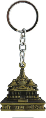 csp keychain Fancy Stylish metal ram mandir Key Chain Key Chain