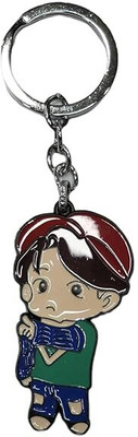 Augen Premium Action Figure Stainless Steel Key Ring Anti-Rust (Pack Of 1) Metal Key Chain