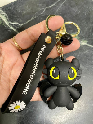 BBG FK_Cute Bat 3D Keychain and Key ring CAR AND BIKE Key Chain