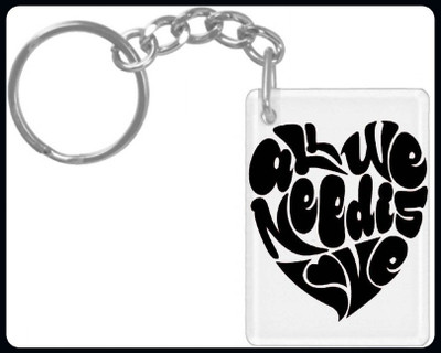 hamsa print world Keychain HPW2028 787 Key Chain