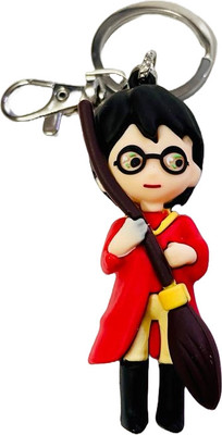 Next Gen Keychains Attractive Harry Potter with Nimbus pvc 3D keychain Key Chain