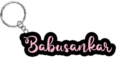 SY Gifts BPK Babusankar Name Keychain Key Chain