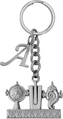 Shiv Jagdamba Tirupati Balaji Shanku Chakra Namam Initial Letter Alphabet - A Shivkey2022384 Key Chain