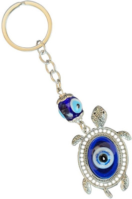 salvusappsolutions Evil Eye Keychain with Turtle Design Key Chain