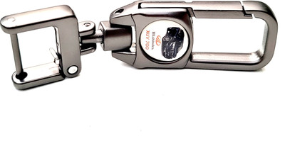 ADOREAL MAHINDRA XUV 700 METALLIC KEYCHAIN AND KEYRING WITH CAR LOGO Key Chain