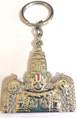MISMIL Tirupati Balaji with Tilak god Venkateswara keychains Perumal silver Key Chain