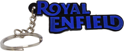 BIPS ENTERPRISES Stylish Royal Blue Logo Quality Rubber Keychain Key Ring keychain for bike Key Chain