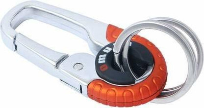 Vibgyor Products Hook Locking Two Rings Key chains for Bike key rings for bikes Men Women Key Chain