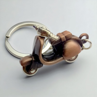 swagtreg Mini Scooter Keychain | Stylish Metal Keyring for Bikers, Cars & Gifting Key Chain