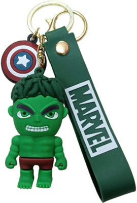 PEARLISH Hulk 3D Rubber Keychain Key Chain