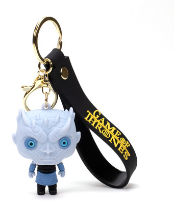 Daiyamondo Unleash the Power of Night King Game Of Thrones Web Series 3D Rubber Keychain Key Chain
