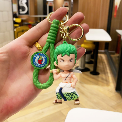 AshandRoh 3D Character Silicone,Unbrekable Cute Cartoon Keyring for Backpack Key Chain