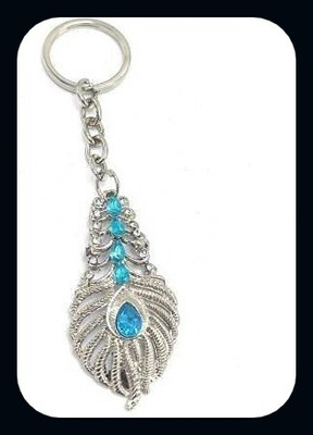 Meeko.com Premium Lord Krishna Metal Keychain for Car Bike Home Keys for Men and Women-A Key Chain