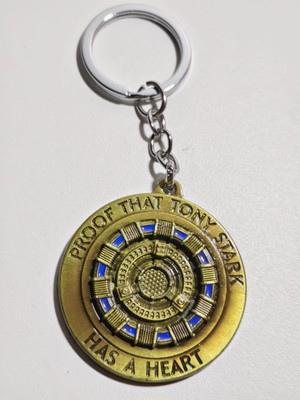 Rozti Metal Tony Stark Key Chain Key Chain