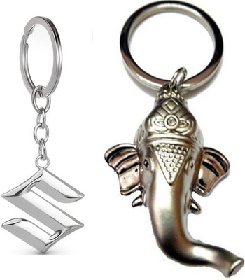 Meeko.com Keychain-suzuki & sund ganesha key chain 9g Key Chain