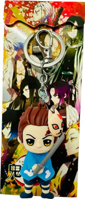 GKM Ninja warrior Best quality Anime 3D keychain set keyring Key Chain