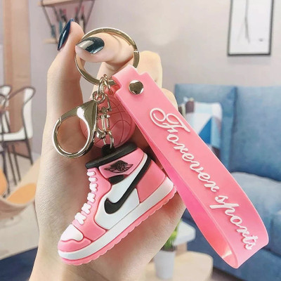 NSV 3D Fairytale Rainbow Shoes Keychain Multi Design (Pack of 1) Key Chain