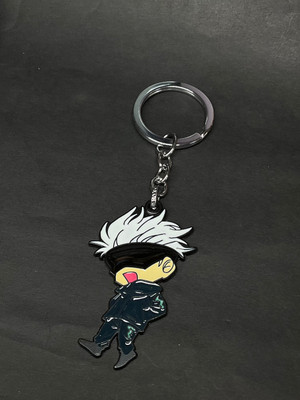 Skycart Gojo Satoru Anime keychain Steel for man and woman Key Chain