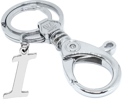 Mundkar Alphabet Keychain Ring Hook I Key Chain