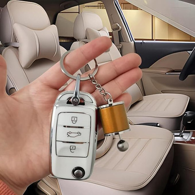 gtrp Gear Transmission Fidget Keychain Creative Auto Part Model Six-Speed 84 Key Chain