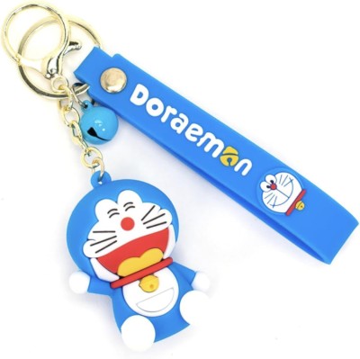 Shop Grab Famous Cartoon Cute Doraemon Keychain for Boys and Girls with Long Strap & Hook Key Chain