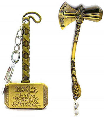 GKCH keychain-Axe Avengers Infinity War Thor Stormbreaker Key Chain