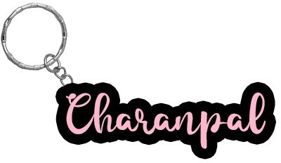 SY Gifts BPK Charanpal Name Keychain Key Chain