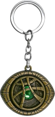 RINKON Avengers Doctor Strange Middle Stone Rotating 360 degree Metal Keychain Key Chain