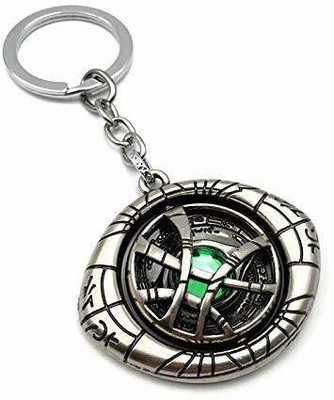 GKCH keychain-Rotating Doctor Strange Eye of Agamotto Infinity Key Chain