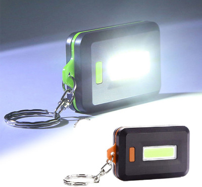 Augen Portable Mini LED Keychain Flashlight Outdoor Camping Light 3 Modes Torch Key Chain