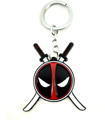 gtrp key Chain-key-Metal-Design-Marvel-deadpool-Key-Chain Key Chain