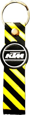 CRAZYGOL Doublesided Rubber KTM RC 125 Bike Premium Quality Keychain 2 Key Chain