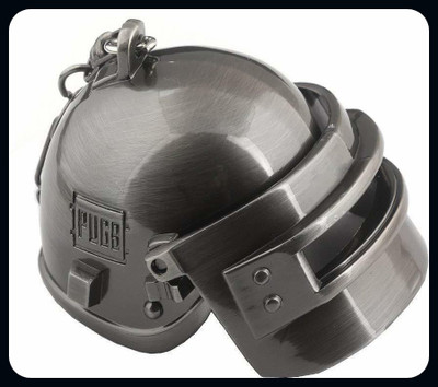 Meeko.com PUBG Player unknown's Battlegrounds Level 3 Helmet Key Chain-A Key Chain