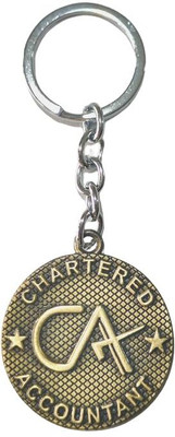 DGV Metal Chartered Accountant GIFTING Key Chain