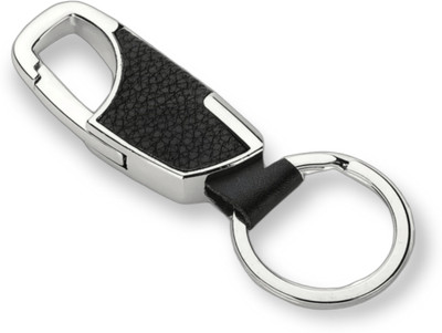 ACUTAS Car Key Chain with Snap Hook Simplicity Design Split Ring Key Chain