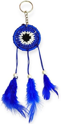 Tera13 Evil Eye Keychain For Car Home Entrance Nazar Battu For Good Luck & Prosperity Key Chain