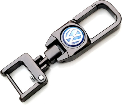 ADOREAL VOLKSWAGEN METALLIC KEY CHAIN AND KEYRING FOR VIRTUS | TIGUAN | TAIGUN Key Chain