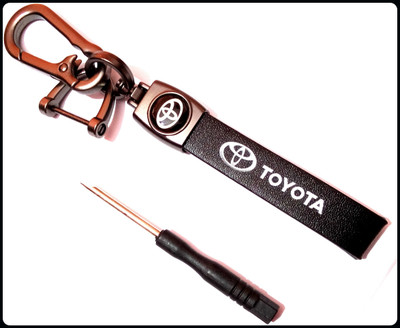 gtrp Keychain-Key chains for TOYOTA Remote hook leather TOYOTA Key Chain