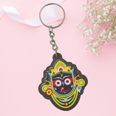 Jagannath World key-ring-jaga-wood-set-1-0P Key Chain
