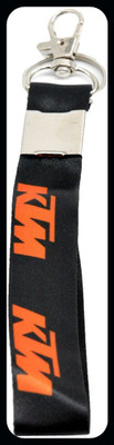 Meeko.com Super Quality Fabric Bike Logo Black Hook for Bike Lover-KC Key Chain