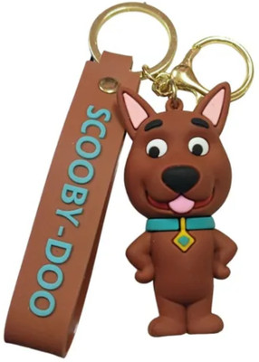 Leekwaar Playful Scooby-Doo Keychain – 3D Character Charm with Durable Metal Ring Key Chain