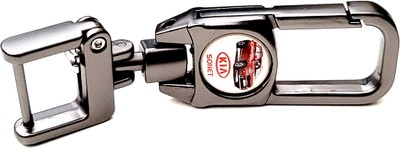 ADOREAL KIA SONET KEYCHAIN AND KEYRING WITH CAR LOGO Key Chain