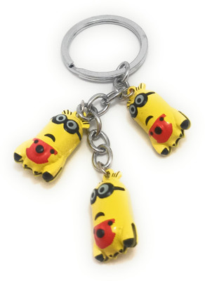 Key Era Bell ghunghroo Minion Key Chain