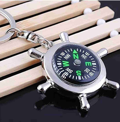 Mahaveer keychain Compass rotating keychain Key Chain
