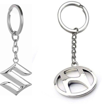 GSV HyundaiSuzuki Logo silver Keychain keychain _J830 Key Chain
