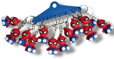 AVISRI PACK 12 KEY CHAINS Deadpool MARVEL Comics Key Chain