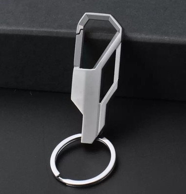 Kartik Manvi Stainless Steel Heavy Duty Key Ring Holder Keychain For Men And Woman Key Chain