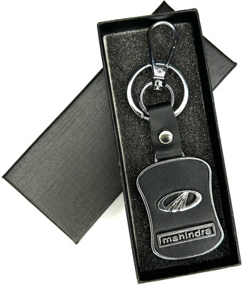 FLAMBE R Leather Car Keychain Genuine Leather Key Chain